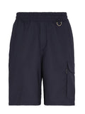 Midnight blue cargo Bermuda shorts