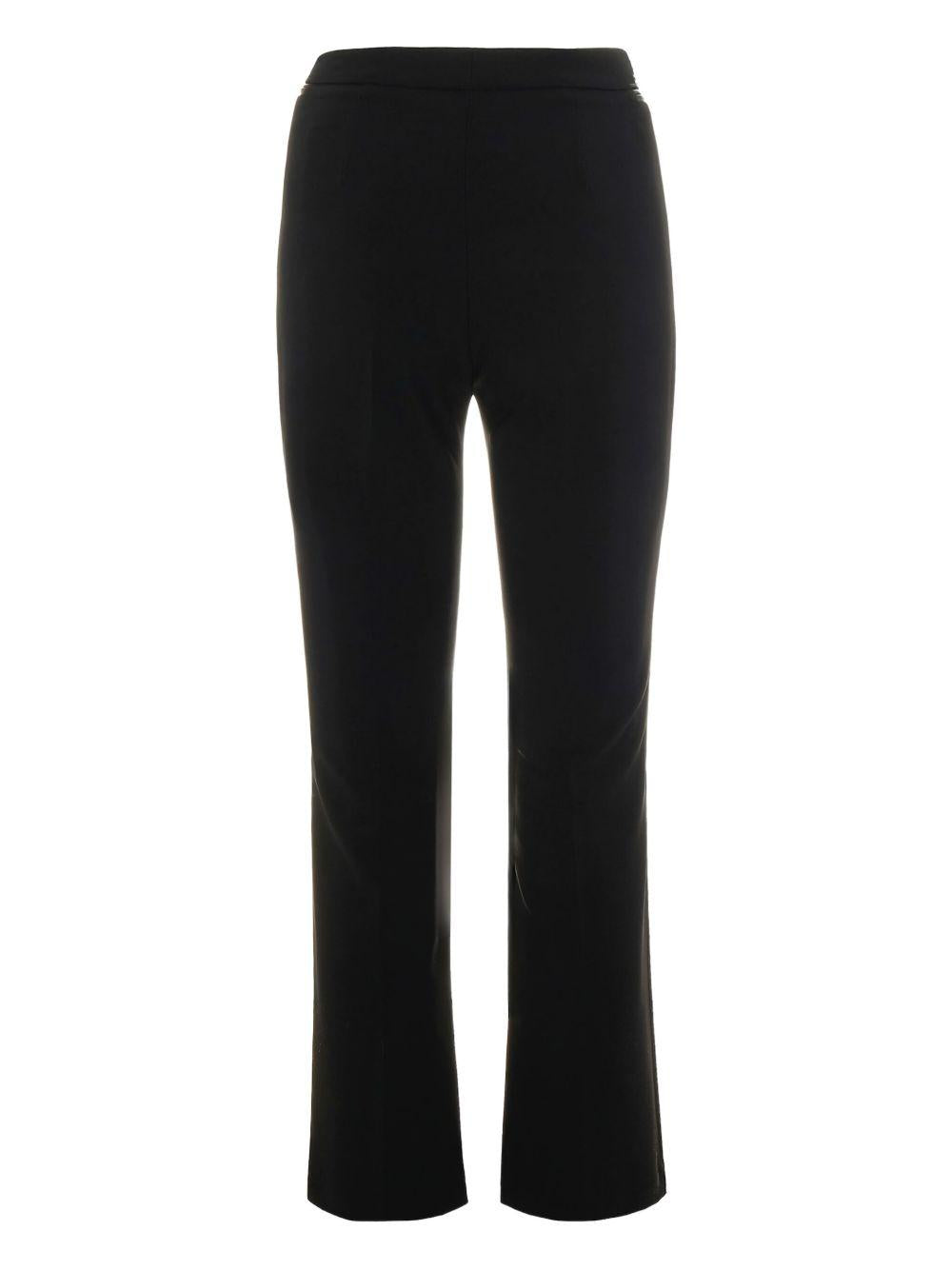Pantaloni con Zip e Dettagli Oro PA10856E2 110 ELISABETTA FRANCHI 
