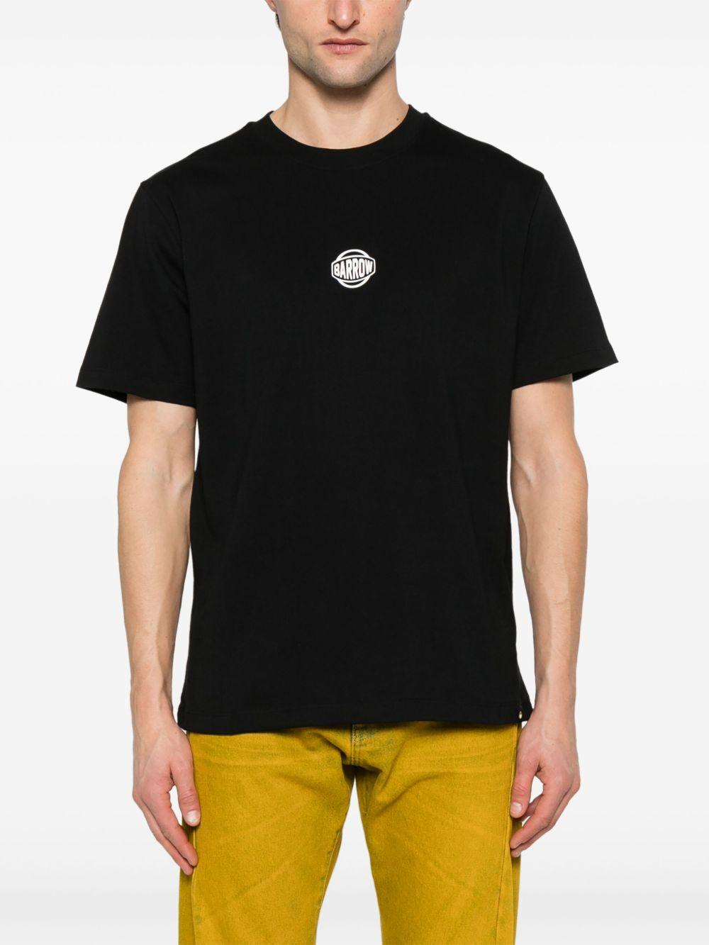 T-shirt nera creative madness barrow
