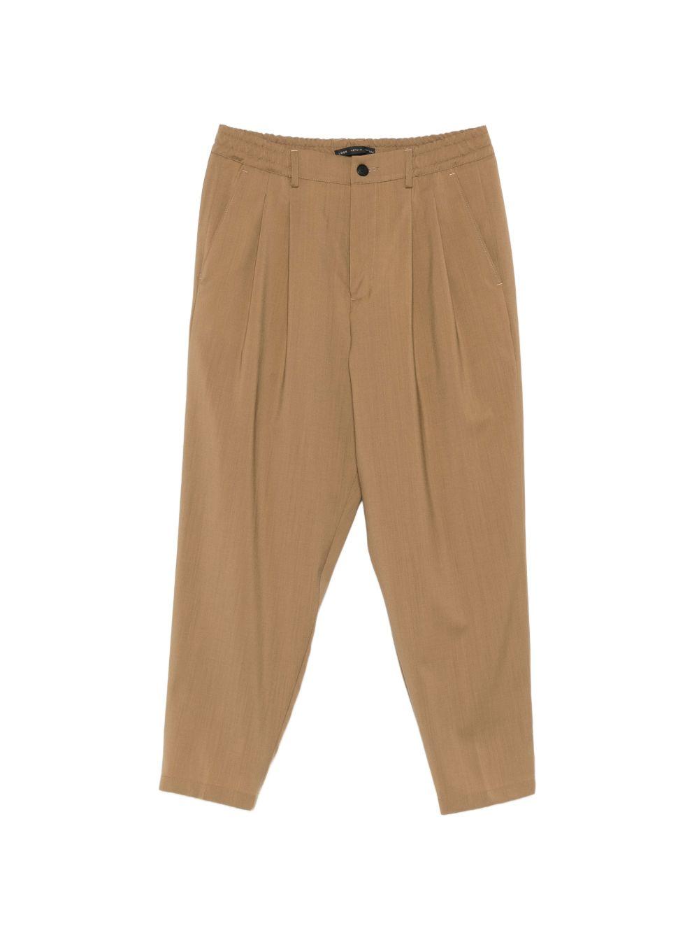 Pantaloni a gamba dritta con pince LP26004 M096 LOW BRAND 