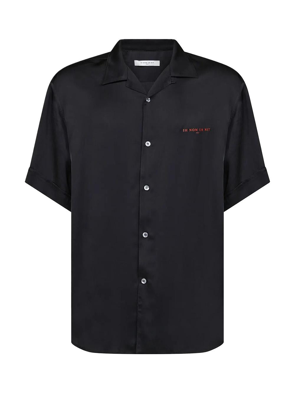 Camicia nera Doberman grafich