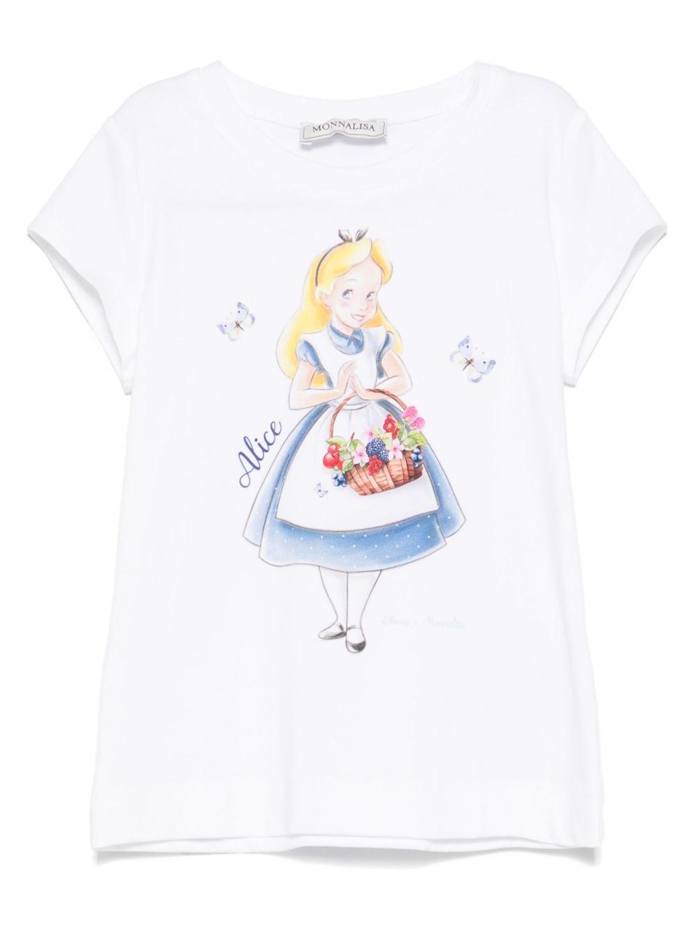 T-shirt stampa Alice