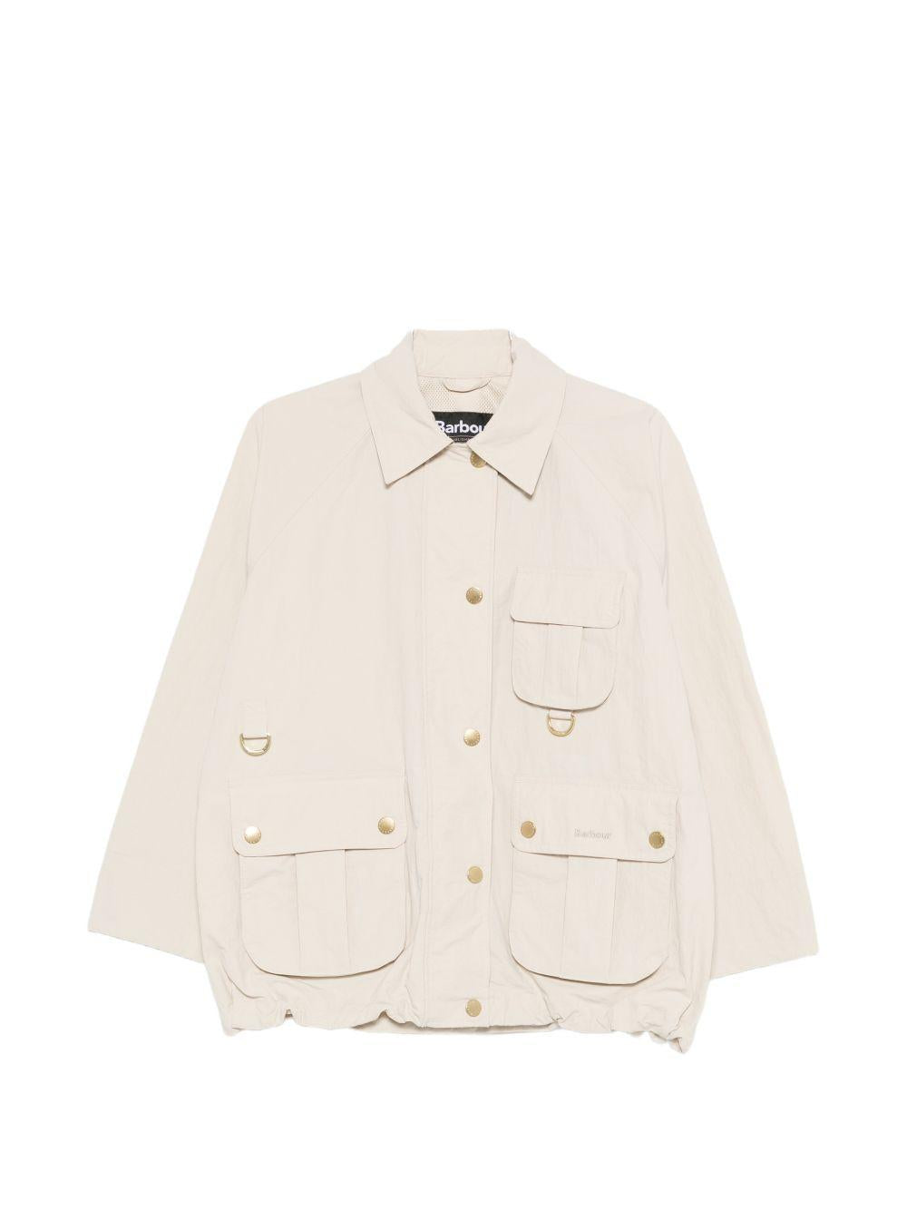 Giacca con bottoni dorati e tasche a patta LSP0301 CR11 BARBOUR 
