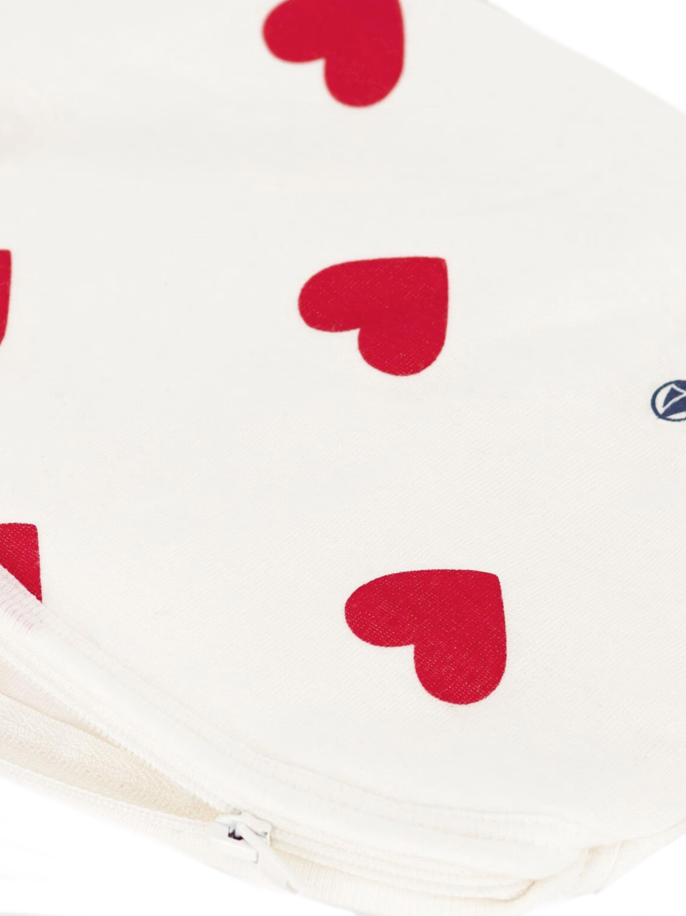 Pochette con fantasia cuori A0BUV 01 PETIT BATEAU KIDS 
