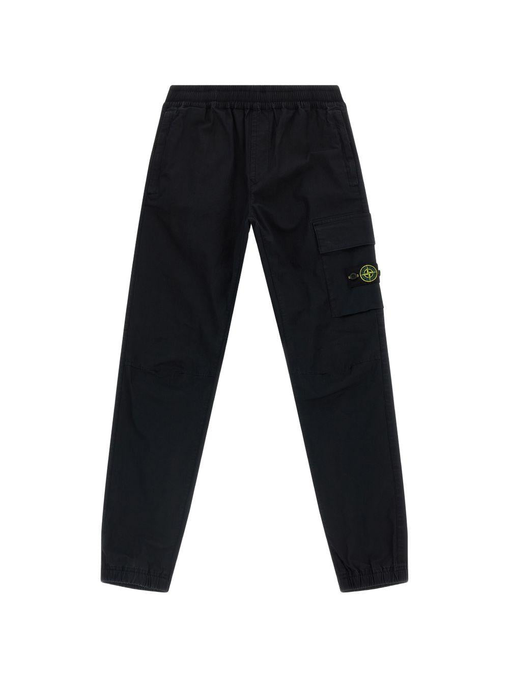 Pantaloni cargo in cotone con elastane L1S163100003S0001 V0020 STONE ISLAND KIDS 