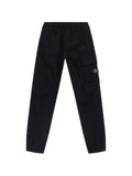 Pantaloni cargo in cotone con elastane