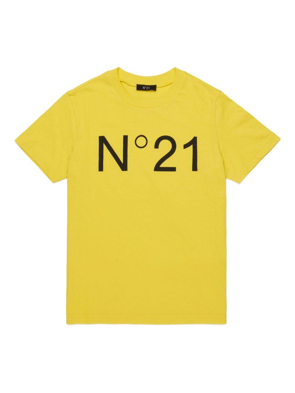 T-shirt in cotone girocollo N21173N0153 0N215 N21 KIDS 