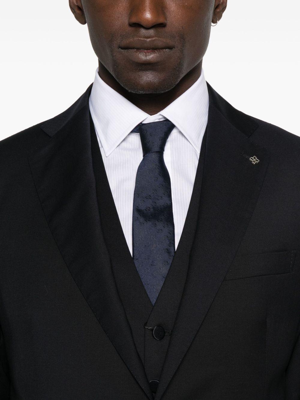 Abito uomo blu in lana vergine 2FD222B01060004 B5083 TAGLIATORE 