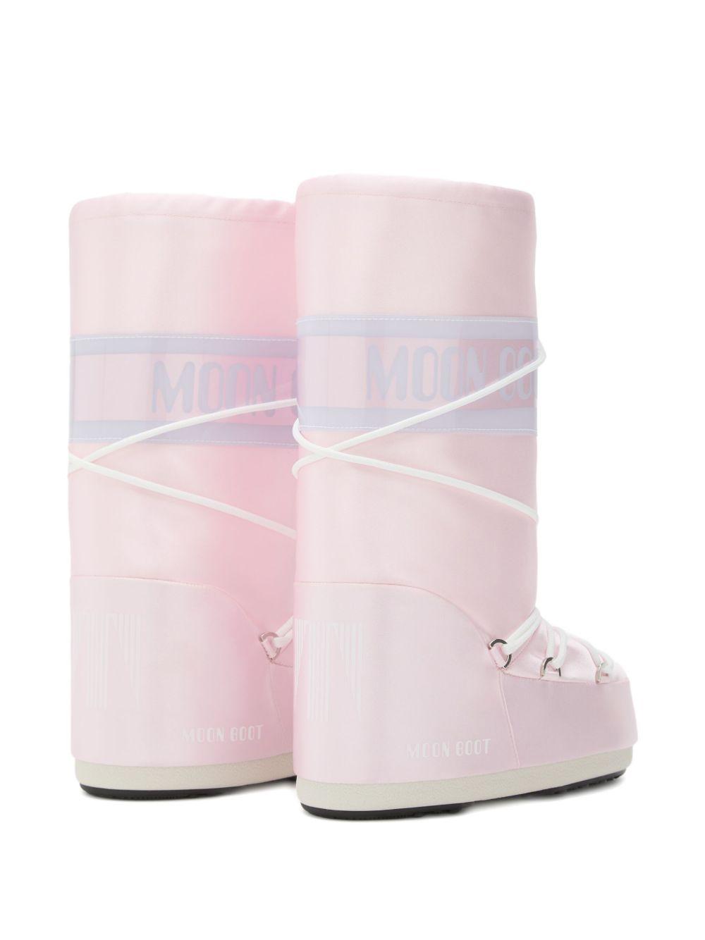 Moon Boot Kids Stivali con lacci con logo e fascia 80D1403060 J032 MOON BOOT 