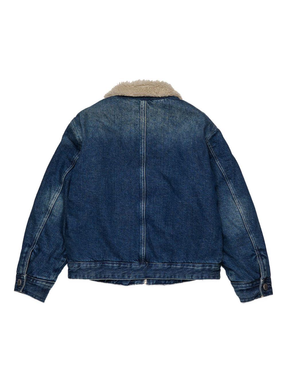 Giacca con Zip e Logo J02506KXBQC K01 DIESEL KIDS 