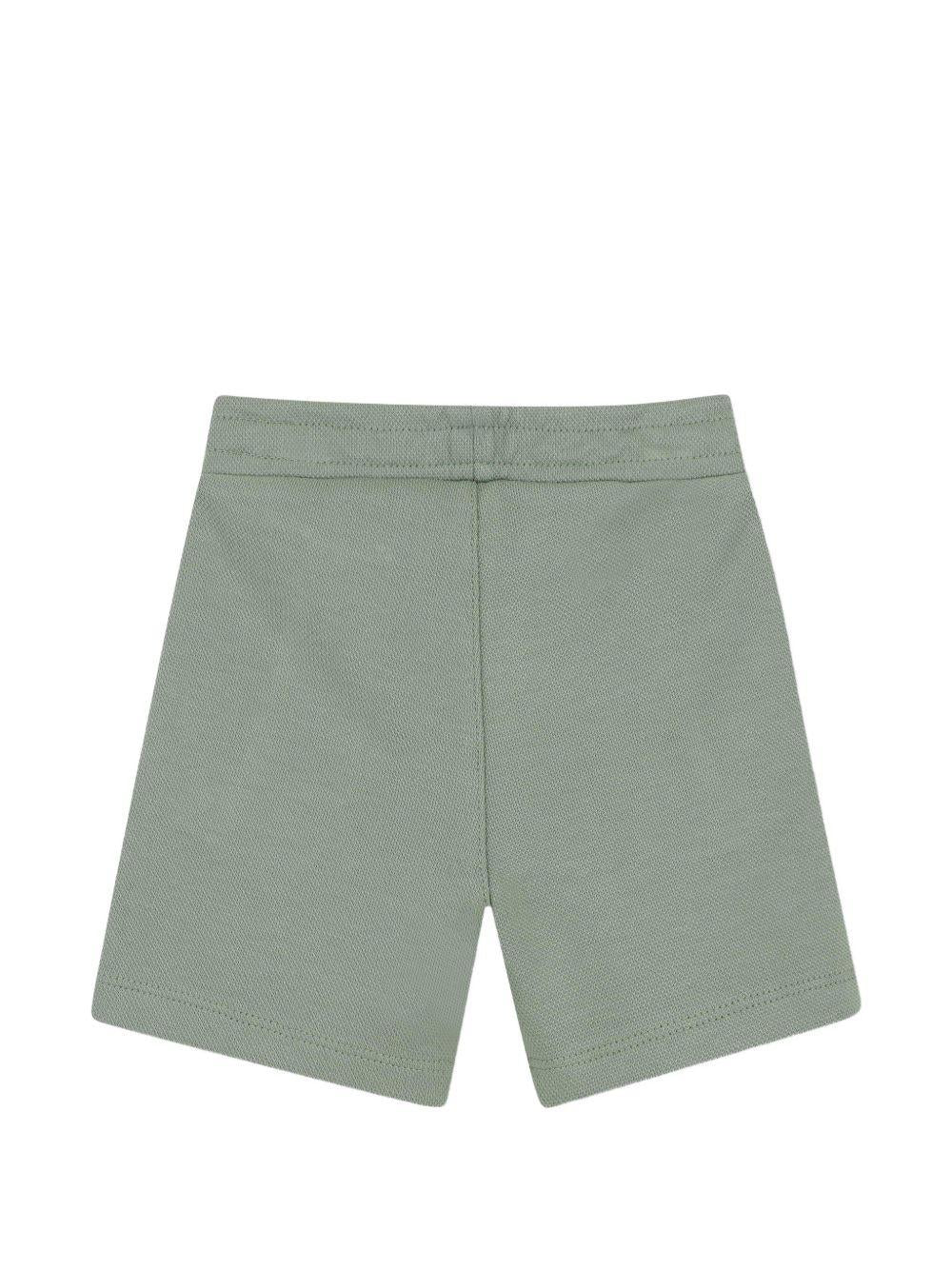 Completo t-shirt e pantaloncini con logo J52851 64U BOSS KIDSWEAR 