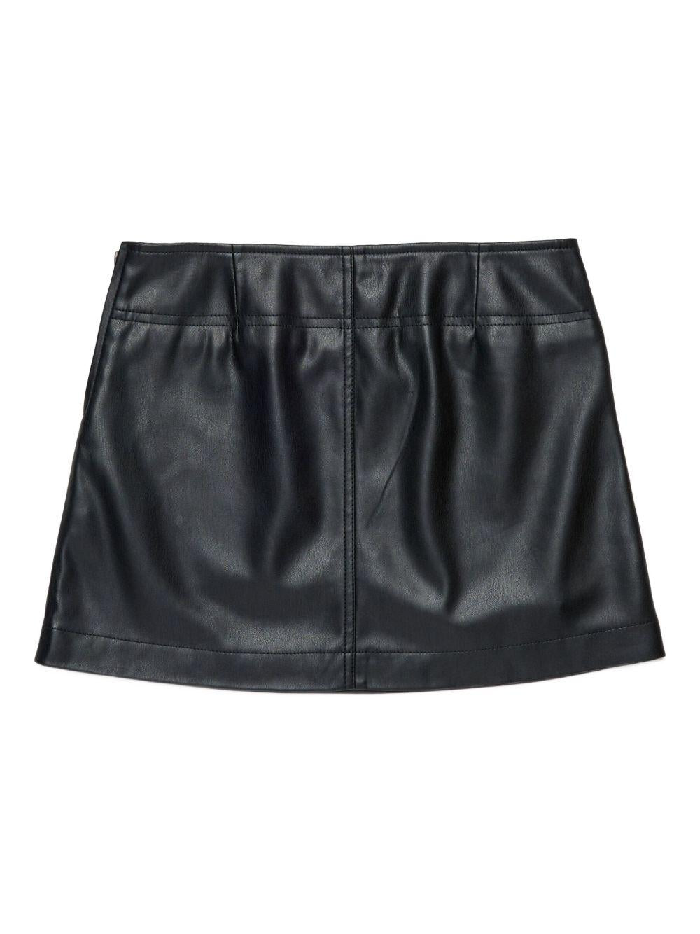 Minigonna Gleppy Svasata con Logo J02367KXB9D K900 DIESEL KIDS 