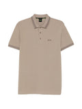 Polo con placca bottoni