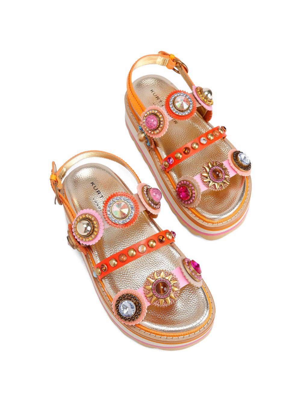Sandali platform con applicazioni 5612499 109 KURT GEIGER 