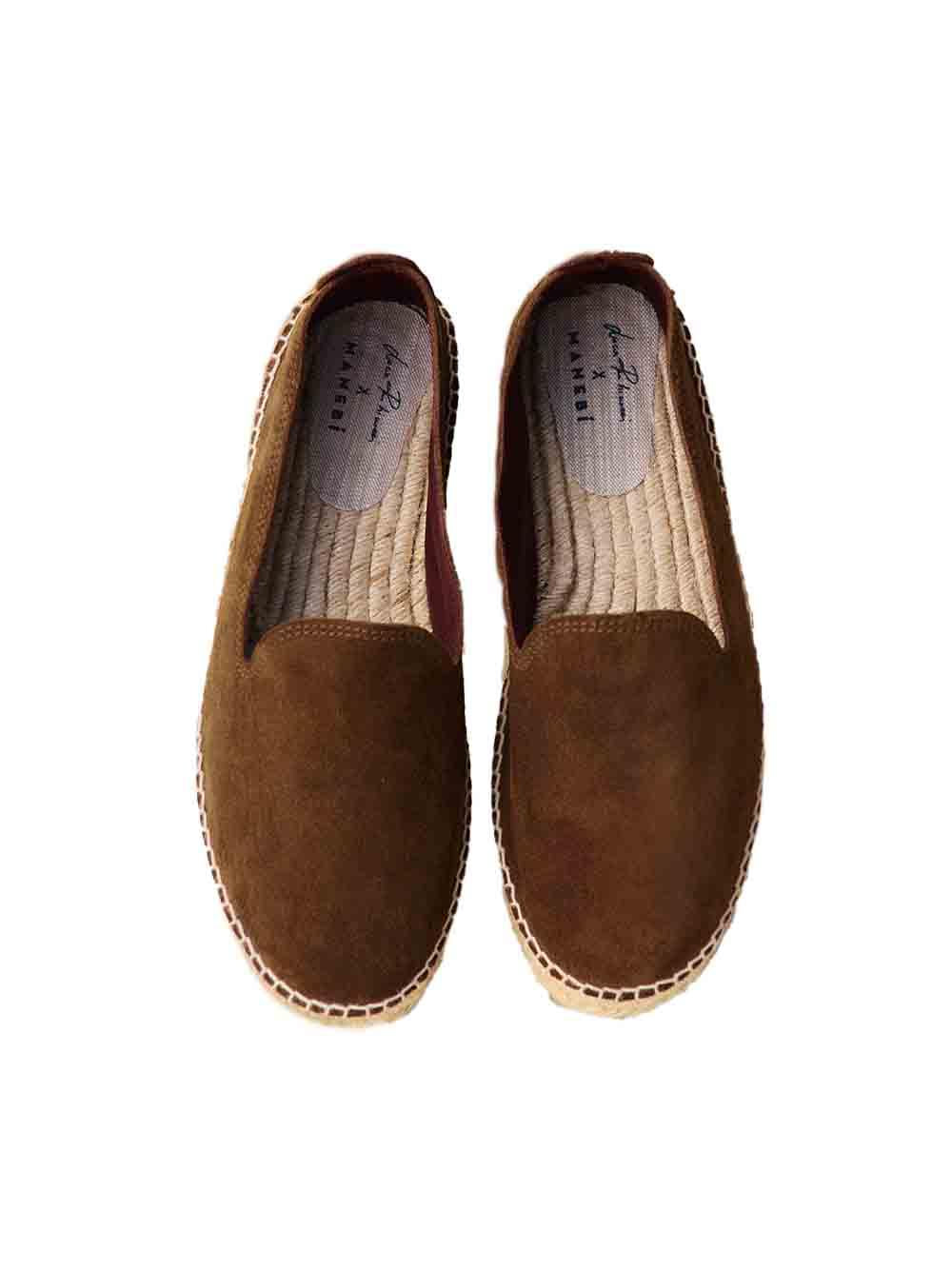 Espadrillas tangana  suede  tobacco Q72C0 TOBACCO MANEBI 