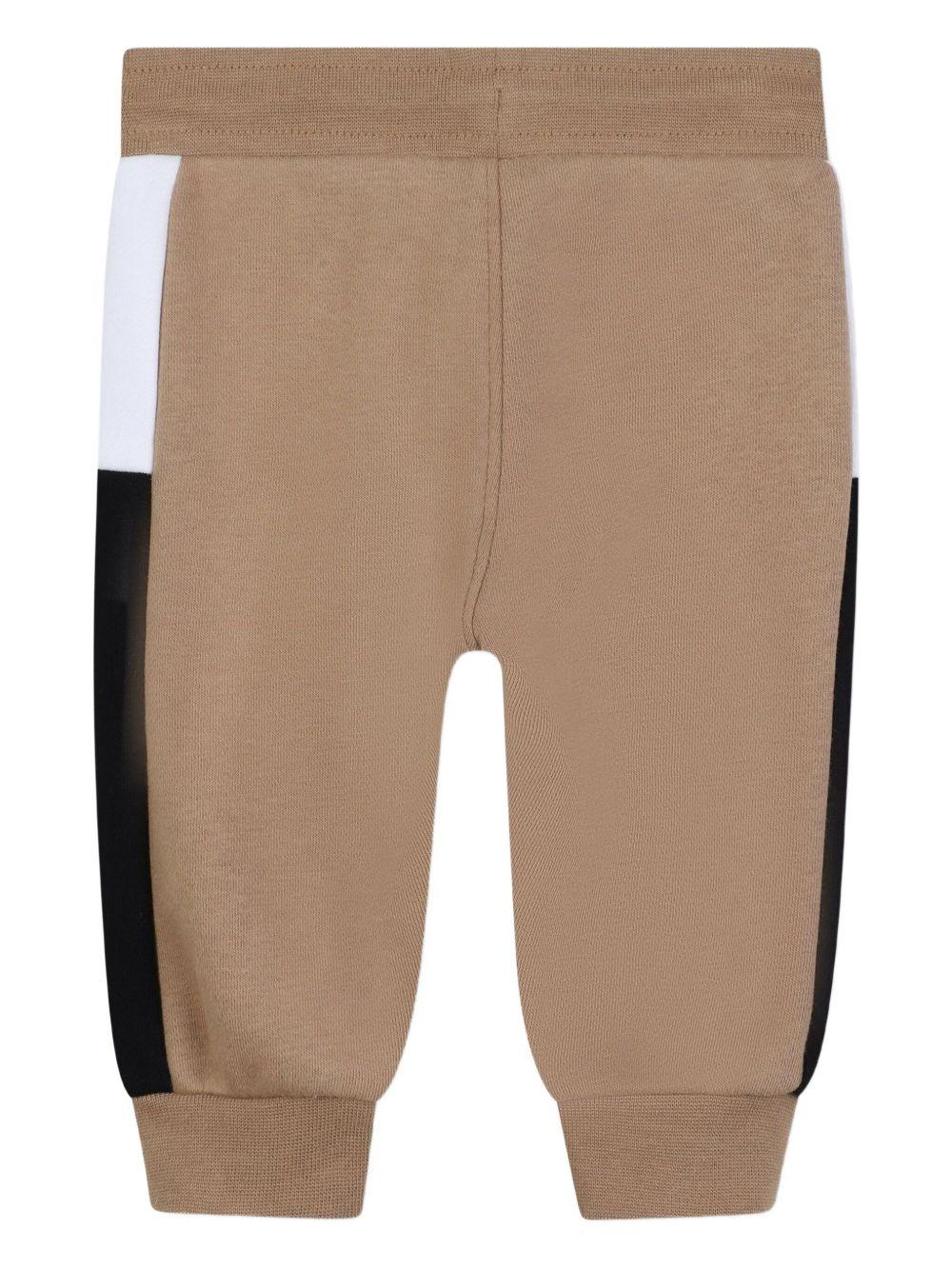 Pantaloni Sportivi con Inserti a Contrasto J52429 269 BOSS KIDS 