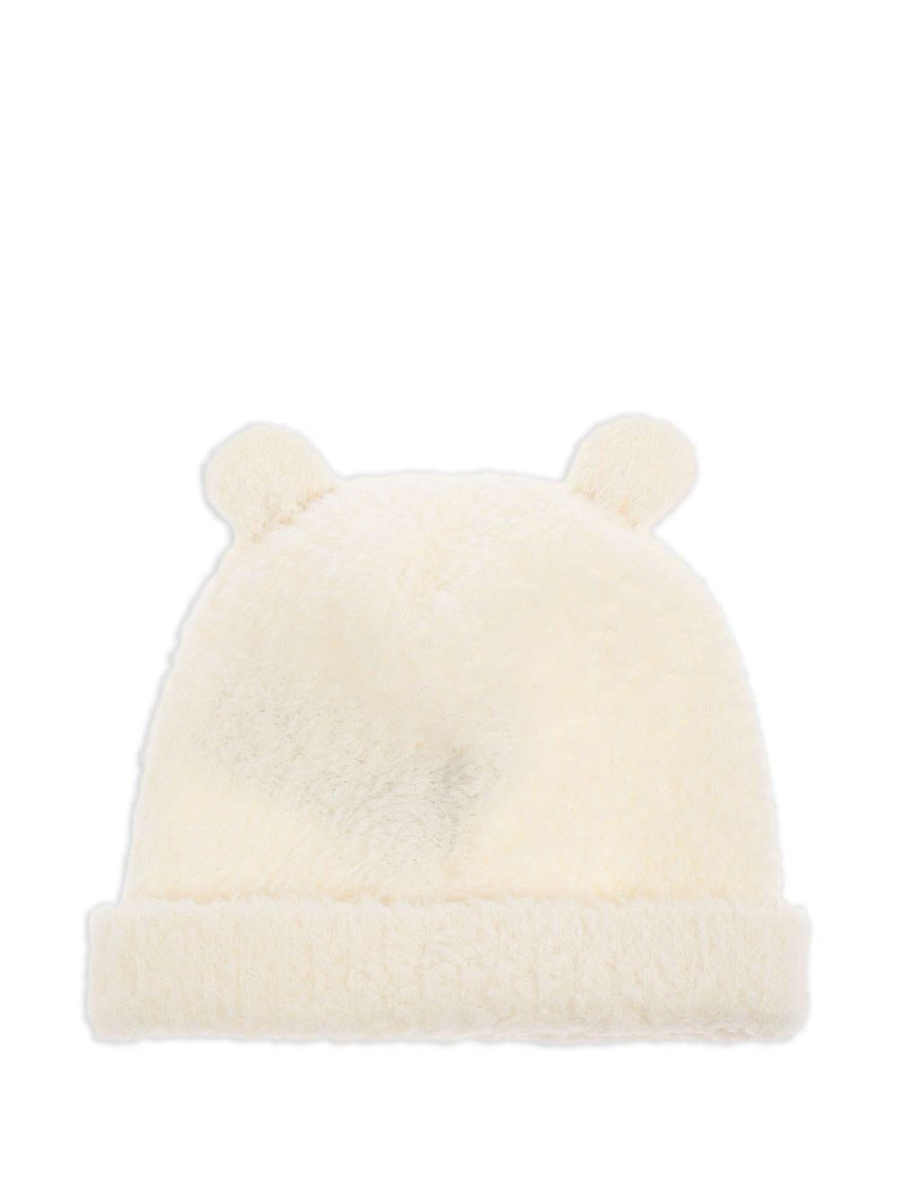 Cappello Bianco con Dettaglio K29513B00005M7291 034 MONCLER KIDS 