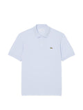 Polo in cotone piqué cobalto