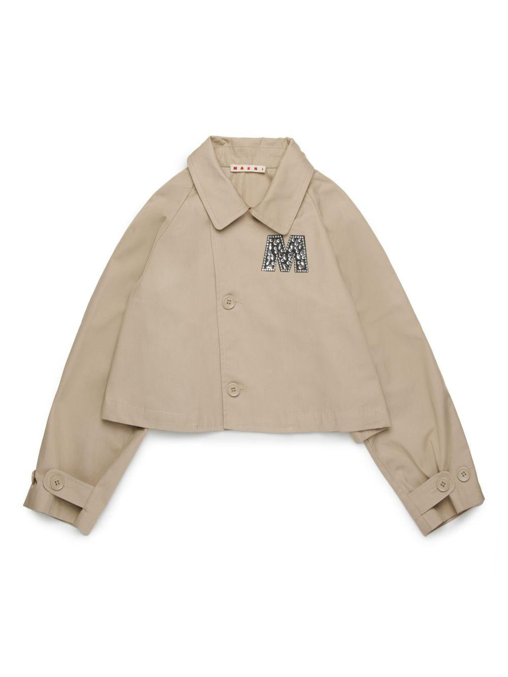 Giacca beige M con strass