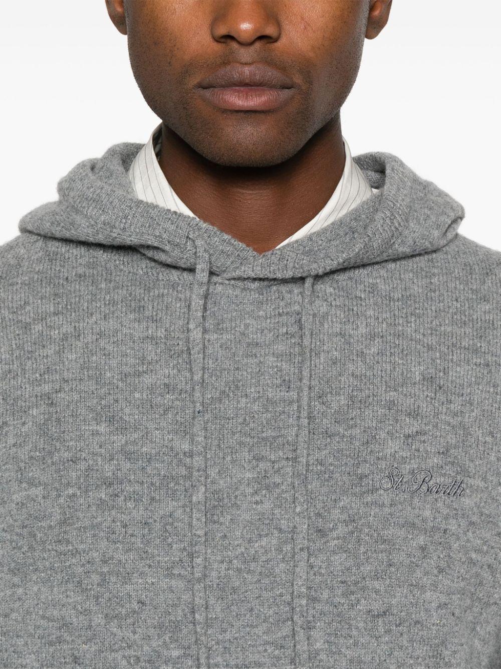 Maglione Mahory grigio MAH0001 00816G MC2 SAINT BARTH 