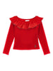 Maglia con Paillettes e Girocollo