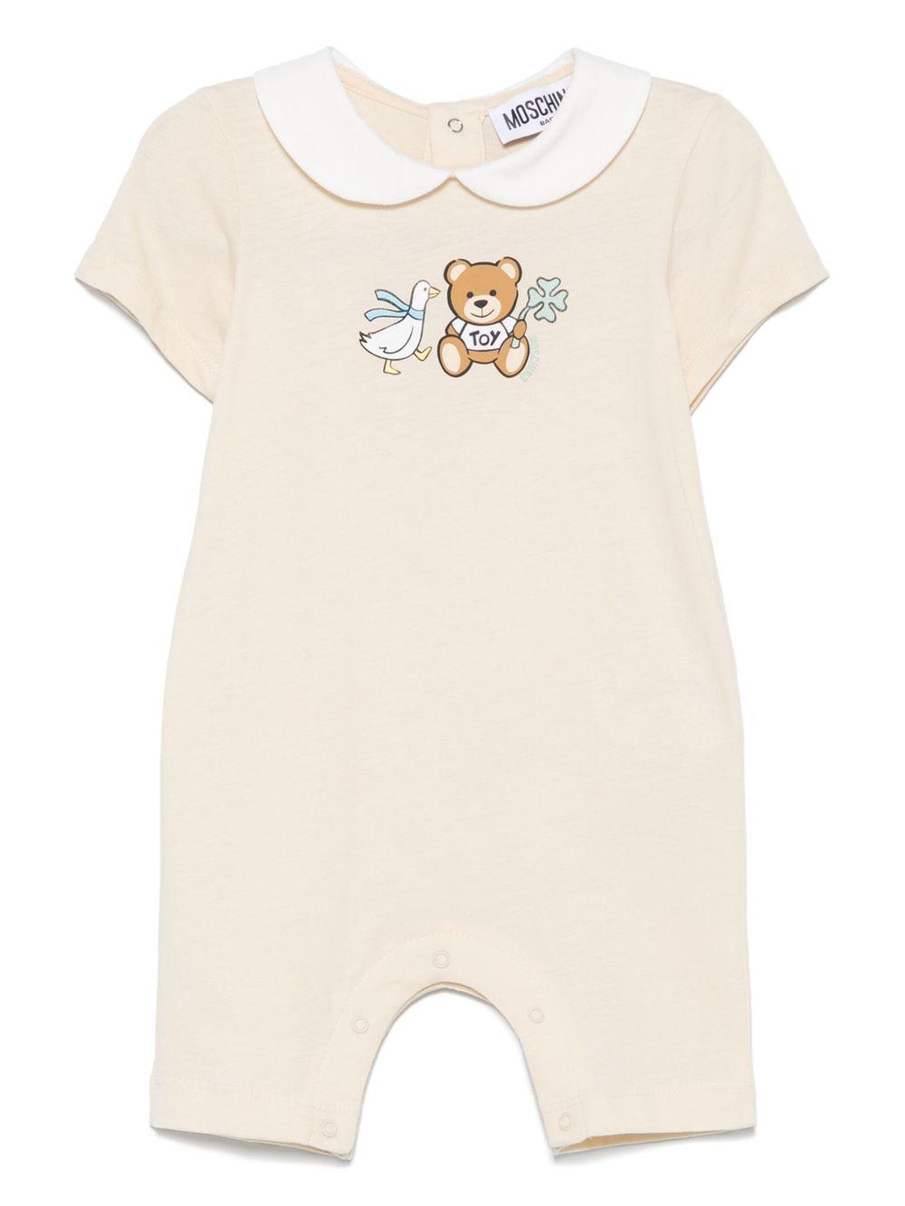 Tutina beige teddy neonata
