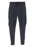 Pantaloni cargo affusolati con coulisse