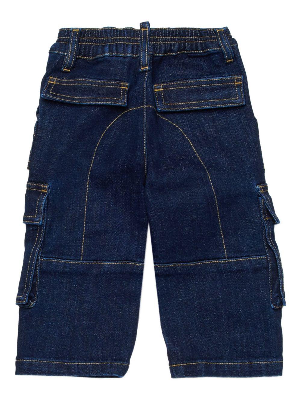 Jeans Blu Denim Icon DQ3149D0AFL DQ01 DSQUARED KIDS 