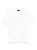 T-shirt Bianca in Cotone con Girocollo