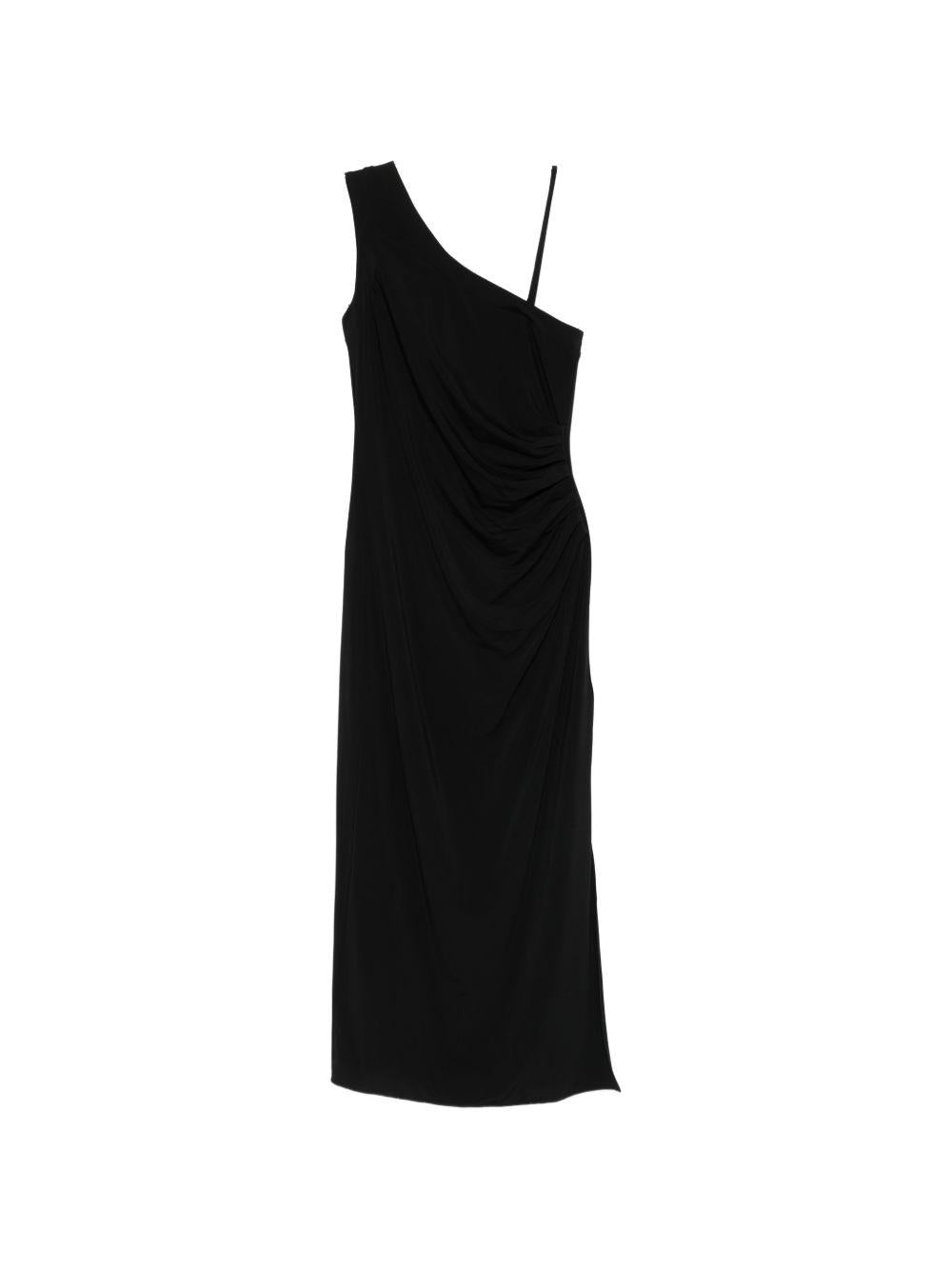 Abito in viscosa monospalla 2616621029600 006 MAX MARA BEACHWEAR 