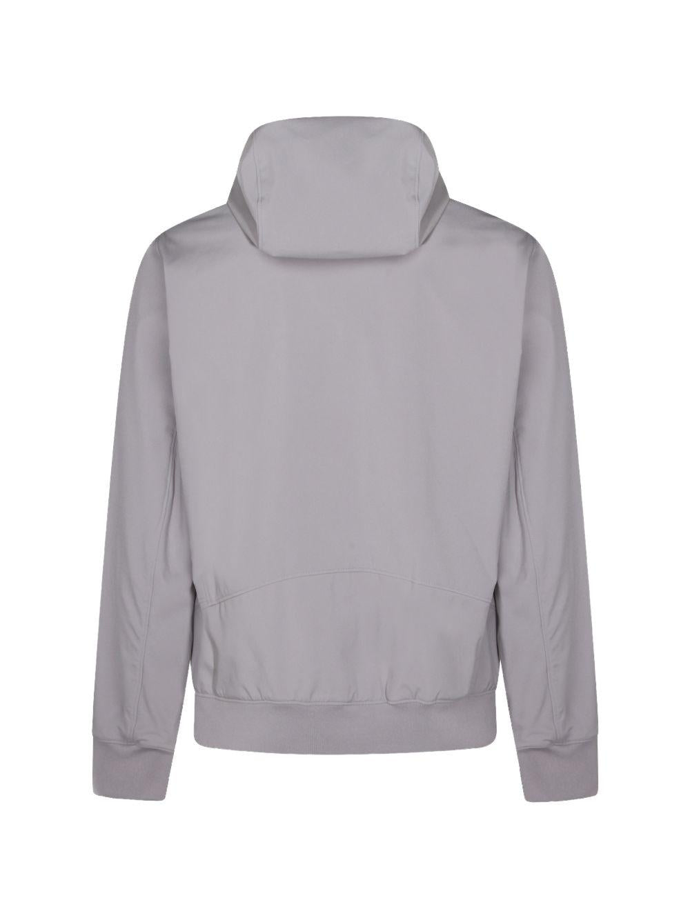 Giacca con cappuccio in poliestere con zip 20CMOW729A005968A 904 CP COMPANY 