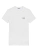 T-shirt bianca mini logo petto