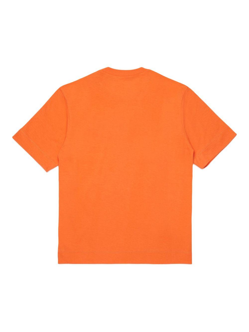 T-shirt in cotone girocollo M002MVM00RF 0M436 MARNI KIDS 