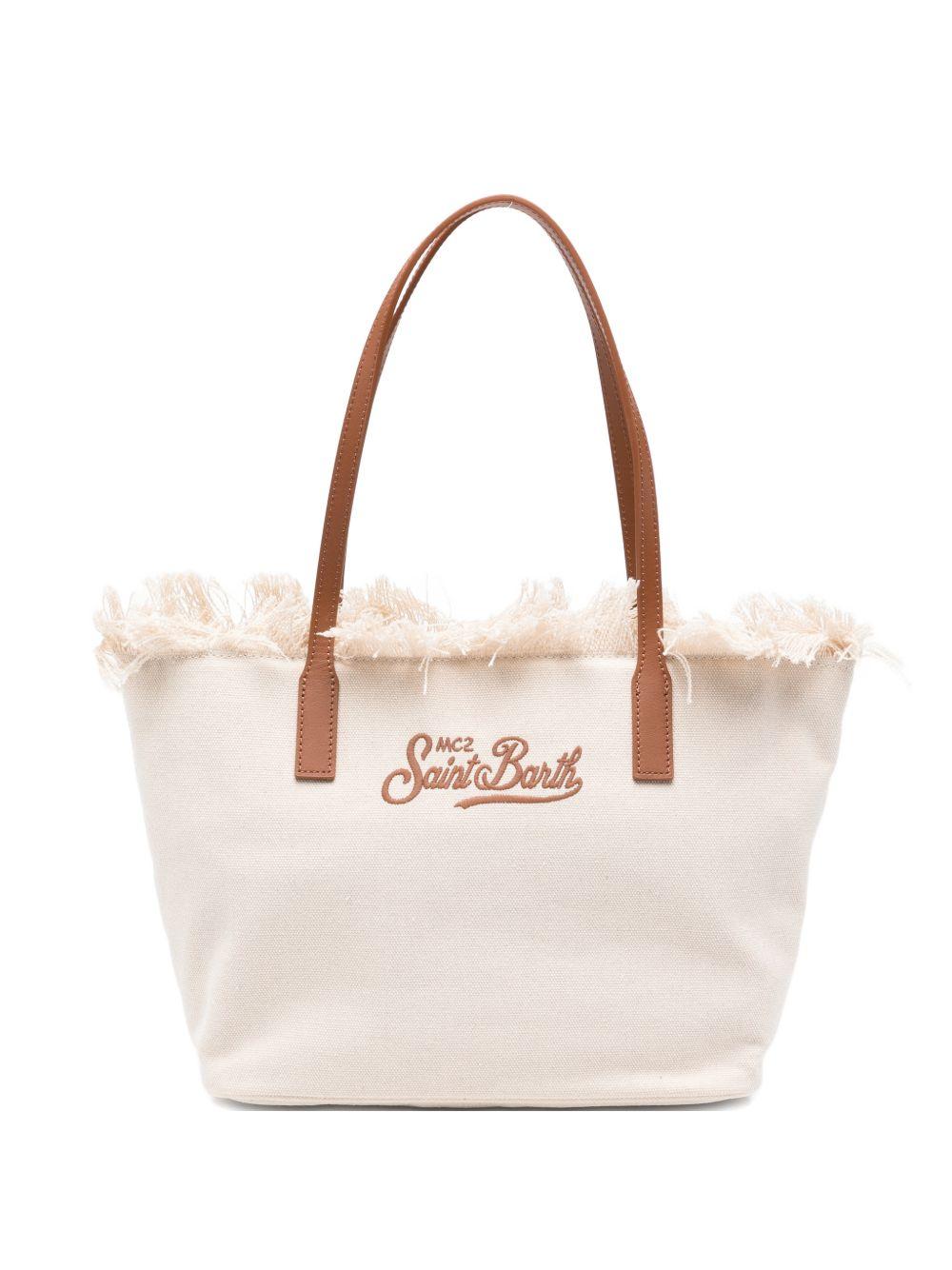 Borsa tote con frange CBMF001 00302L MC2 SAINT BARTH 