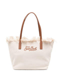 Borsa tote con frange