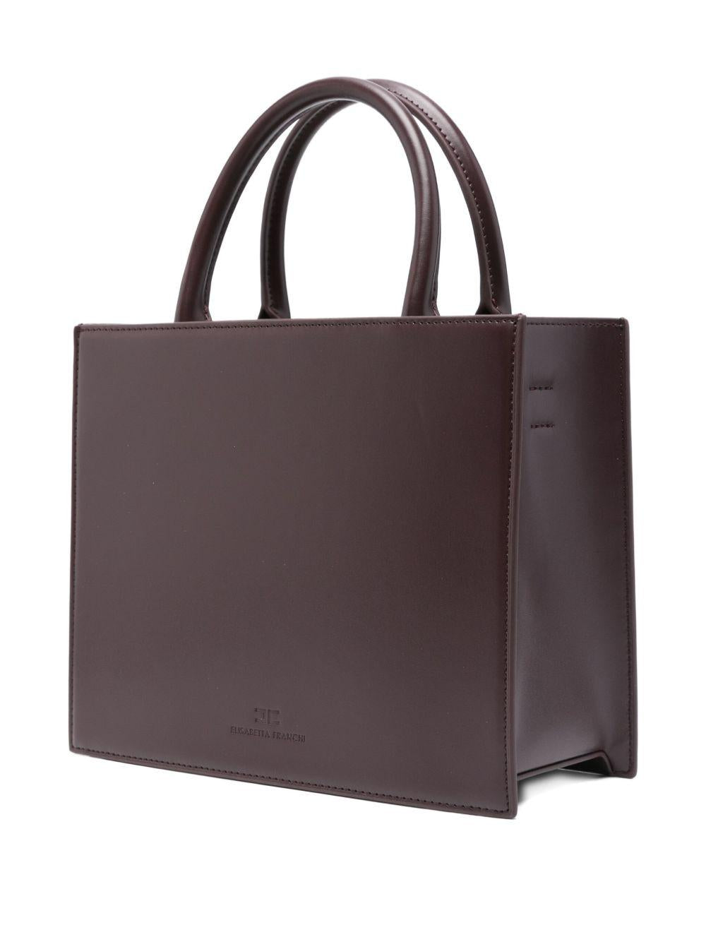 Borsa Tote Piccola con Logo Goffrato BS33A56E2 EA4 ELISABETTA FRANCHI 