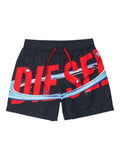 Costume boxer in poliestere con cordoncino