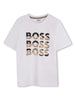 T-shirt bianca logo loop