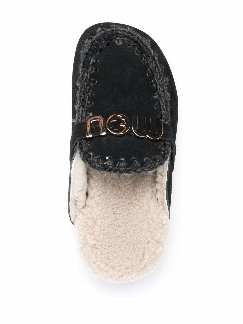 Pantofola Winter Bio nera