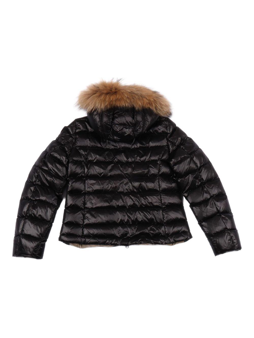 Piumino Arcadia con cappuccio nero 25WBLGC03380007285 999EI BLAUER KIDS 