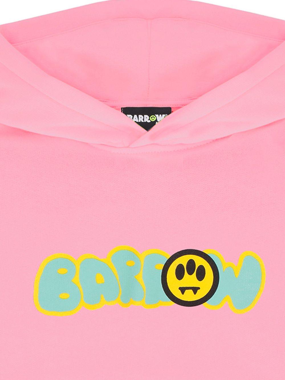 Felpa con cappuccio con logo S6BKJGHS126 BW311 BARROW KIDS 