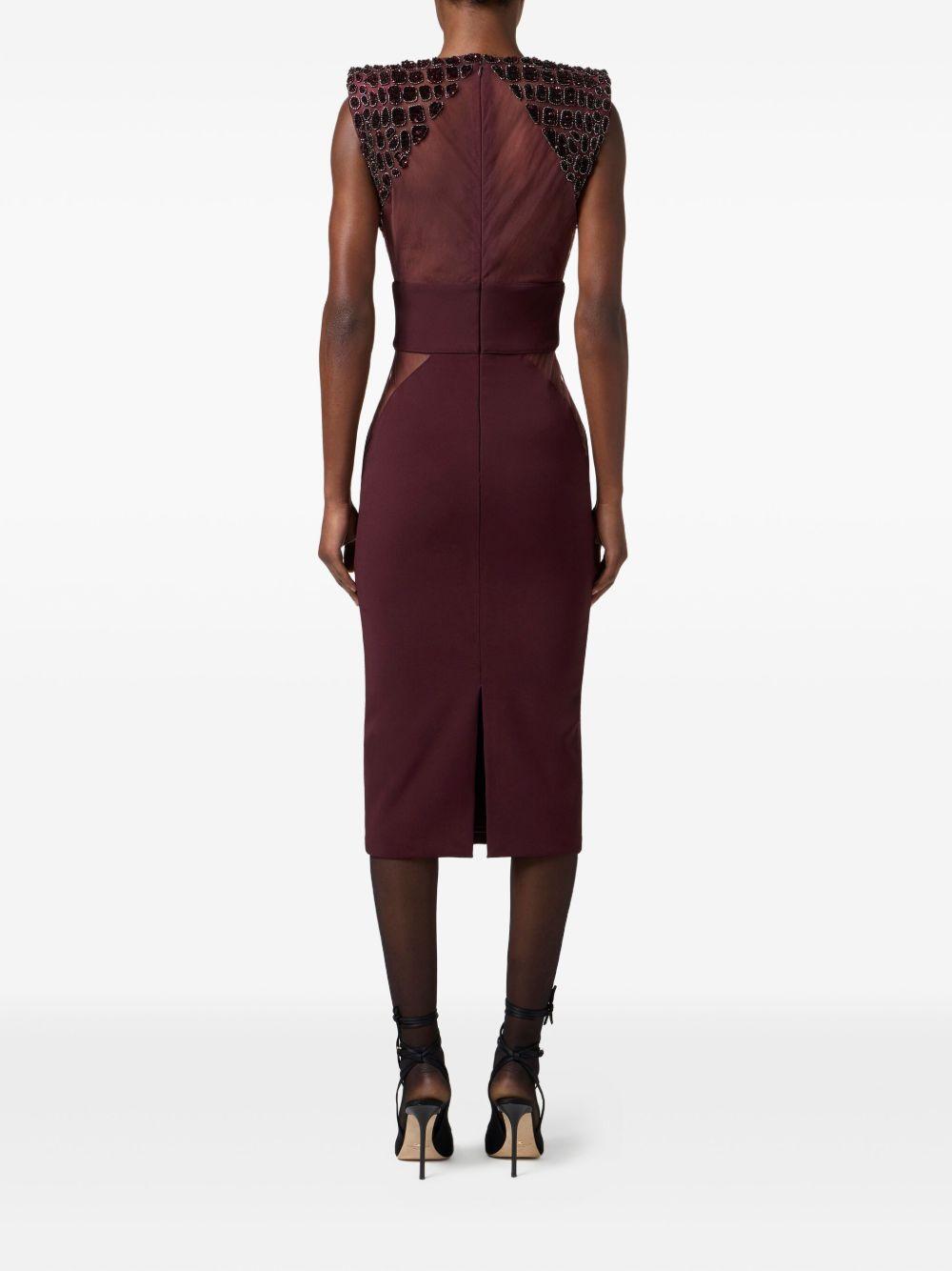 Abito Midi con Paillettes AB83457E2 EA4 ELISABETTA FRANCHI 