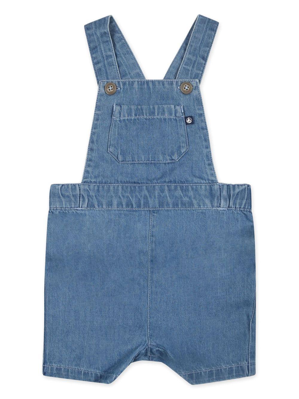Salopette denim neonato