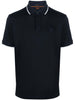 Polo passertip blu notte logo ricamo