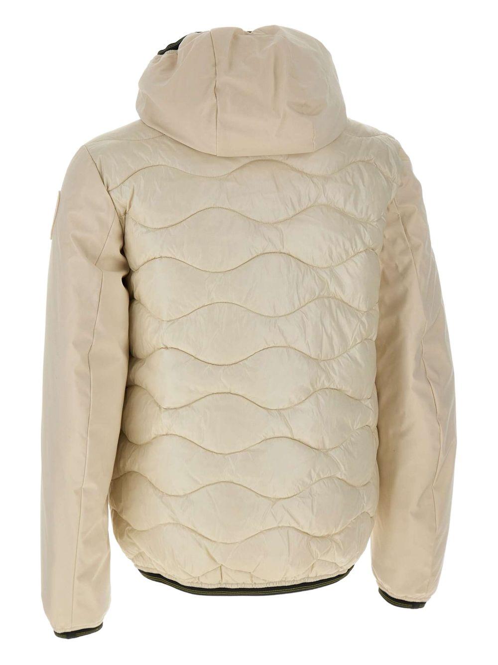 Piumino Albert con cappuccio colori neutri 25WBLUC08078006355 129 BLAUER 