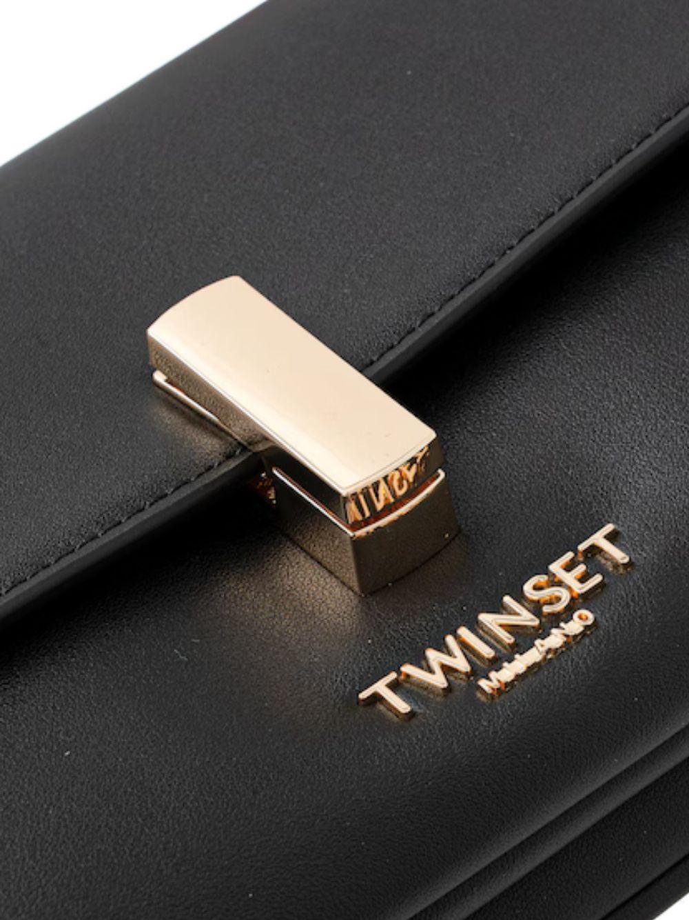 Borsa a mano con patta e chiusura magnetica 261TB7015 00006 TWINSET 