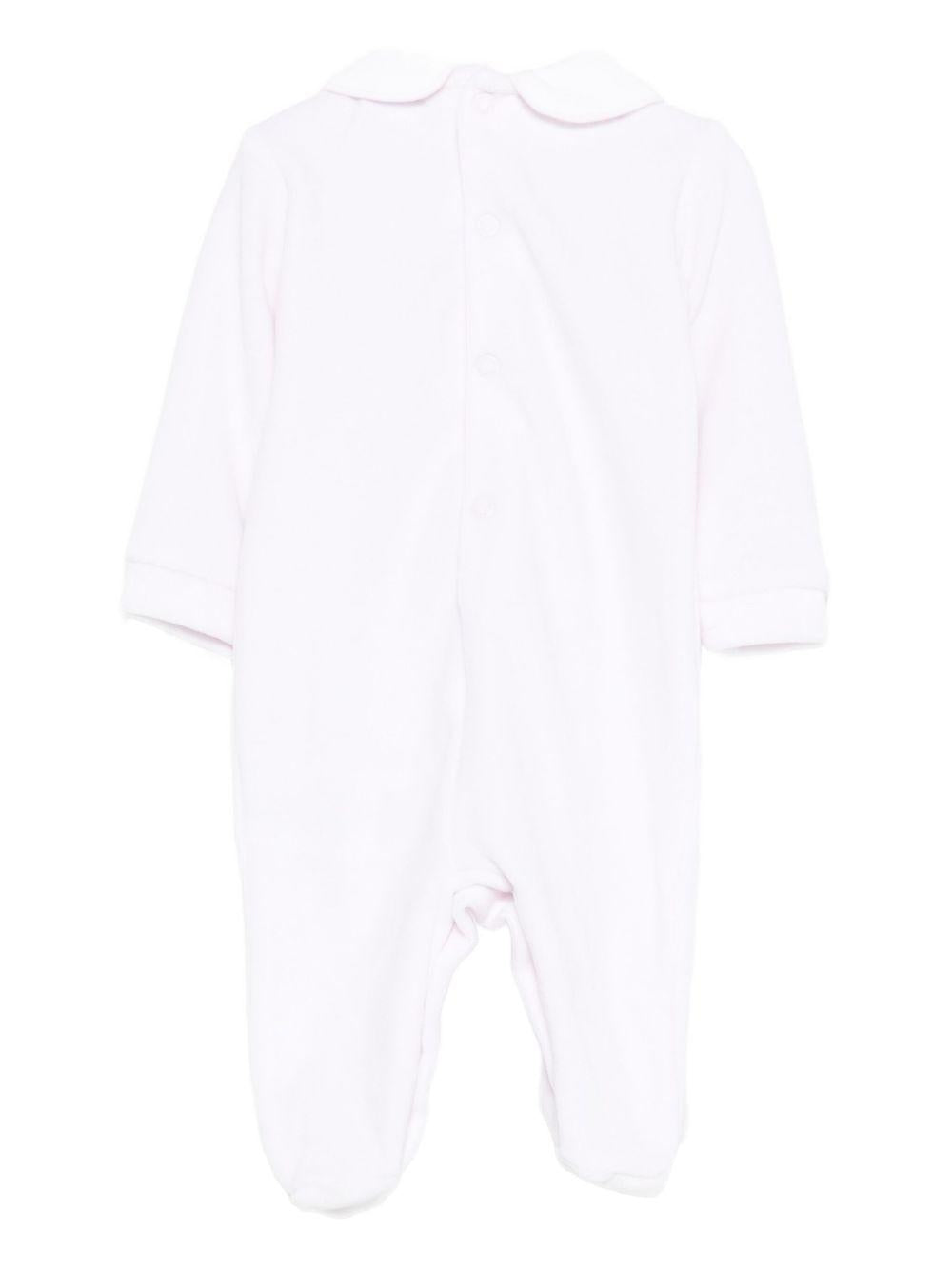 Pigiama rosa con ricamo I250210 ROSA NANAN KIDS 