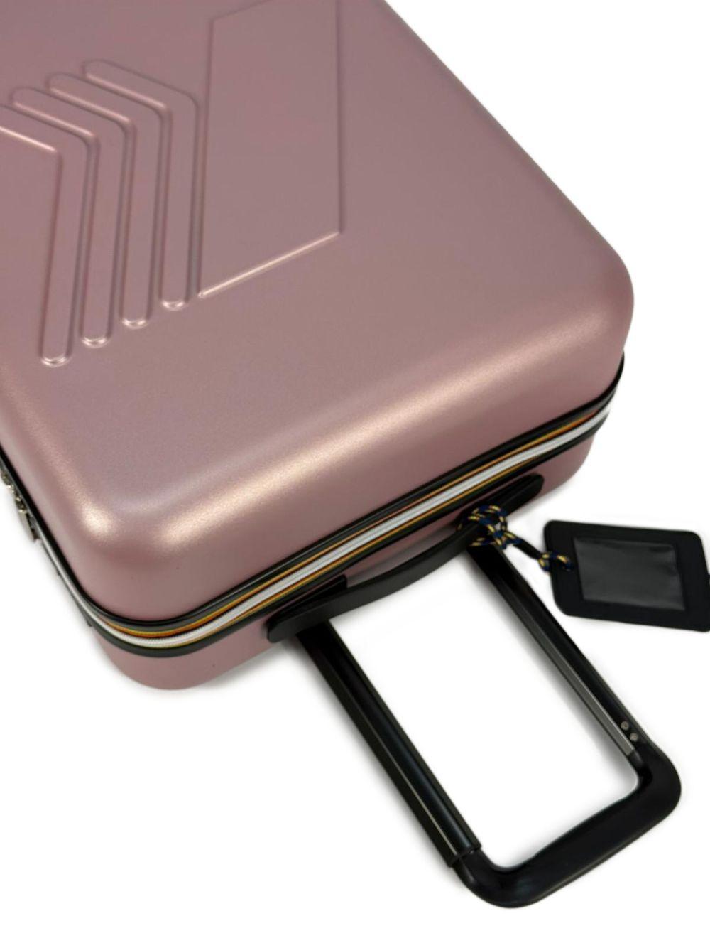 Valigia con Logo Goffrato e Chiusura a Combinazione K81372W WDV K-WAY 