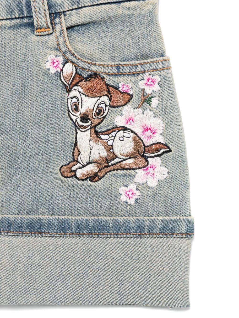 Gonna in denim Bambi