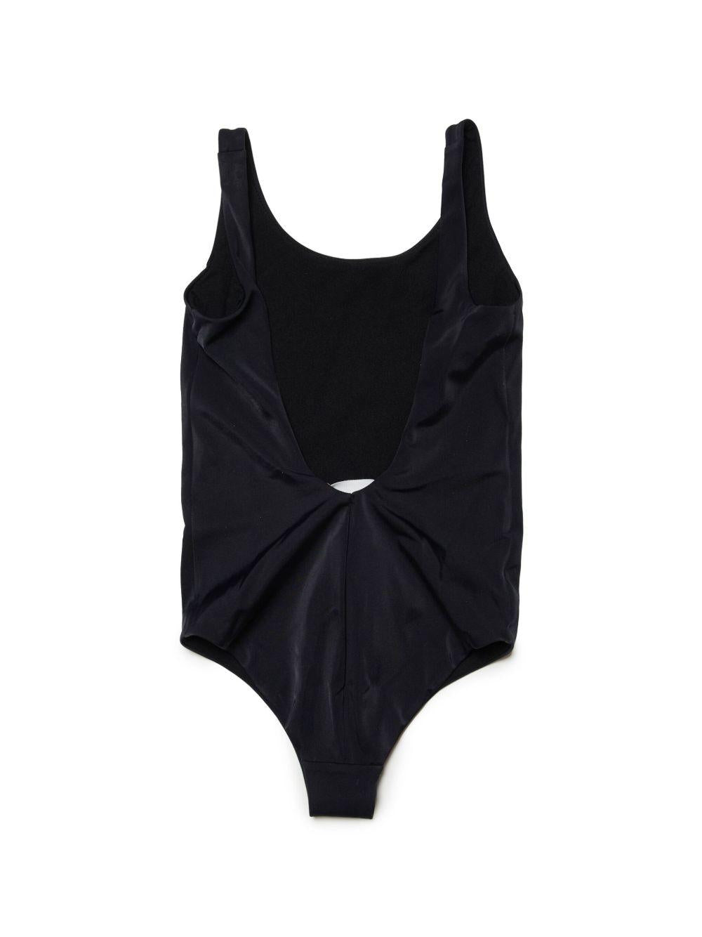Costume intero con stampa numerica M60568MM00P M6900 MM6 MAISON MARGIELA KIDS 